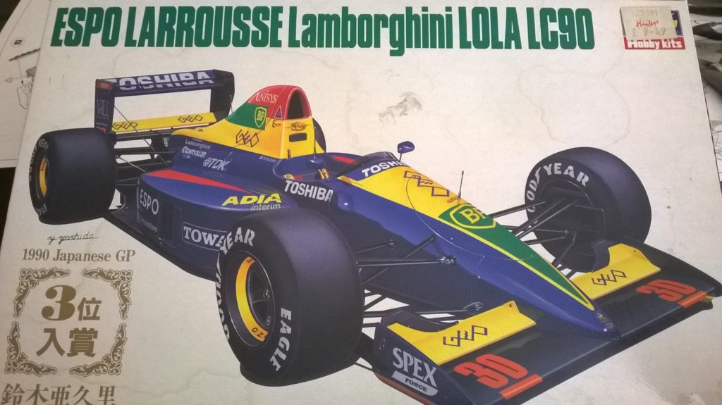 hasegawa larrousse lc90 box