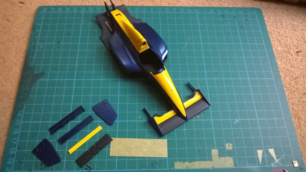 hasegawa larrousse lc90 paint