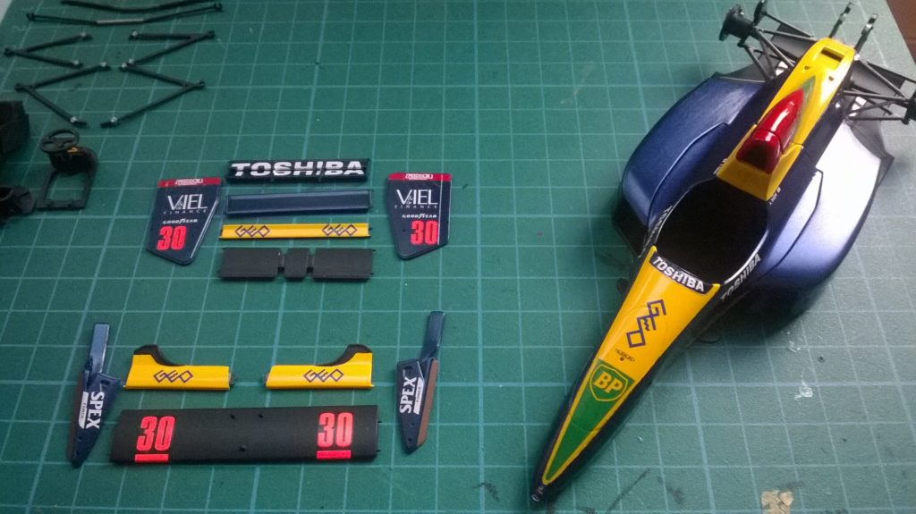 hasegawa larrousse lc90 build