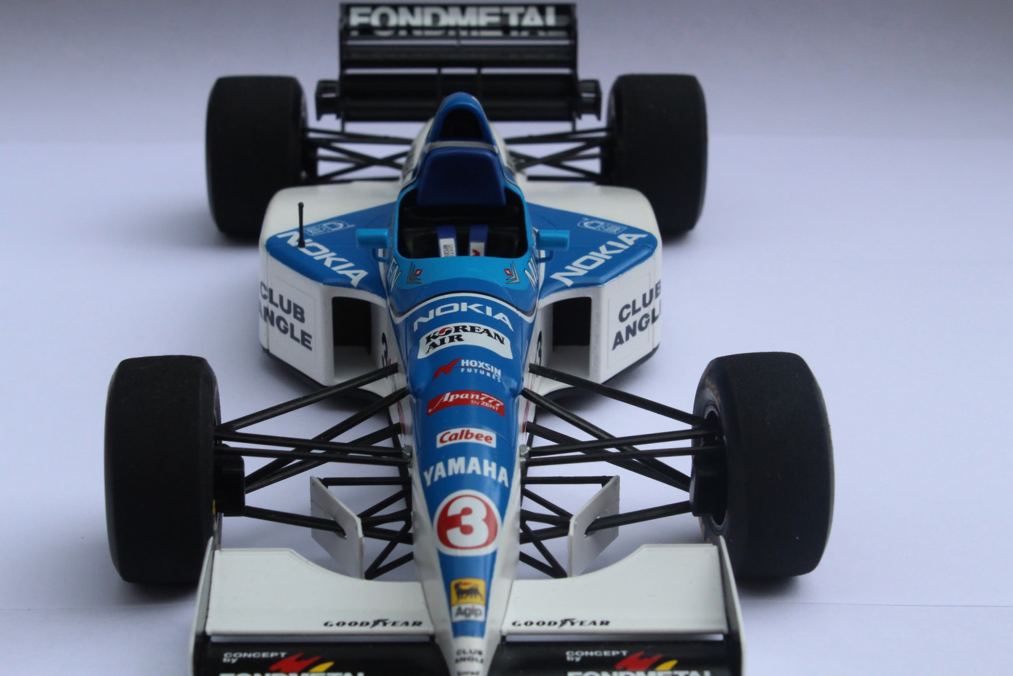 Tamiya Tyrrell 023 model kit - build diary and completed photos