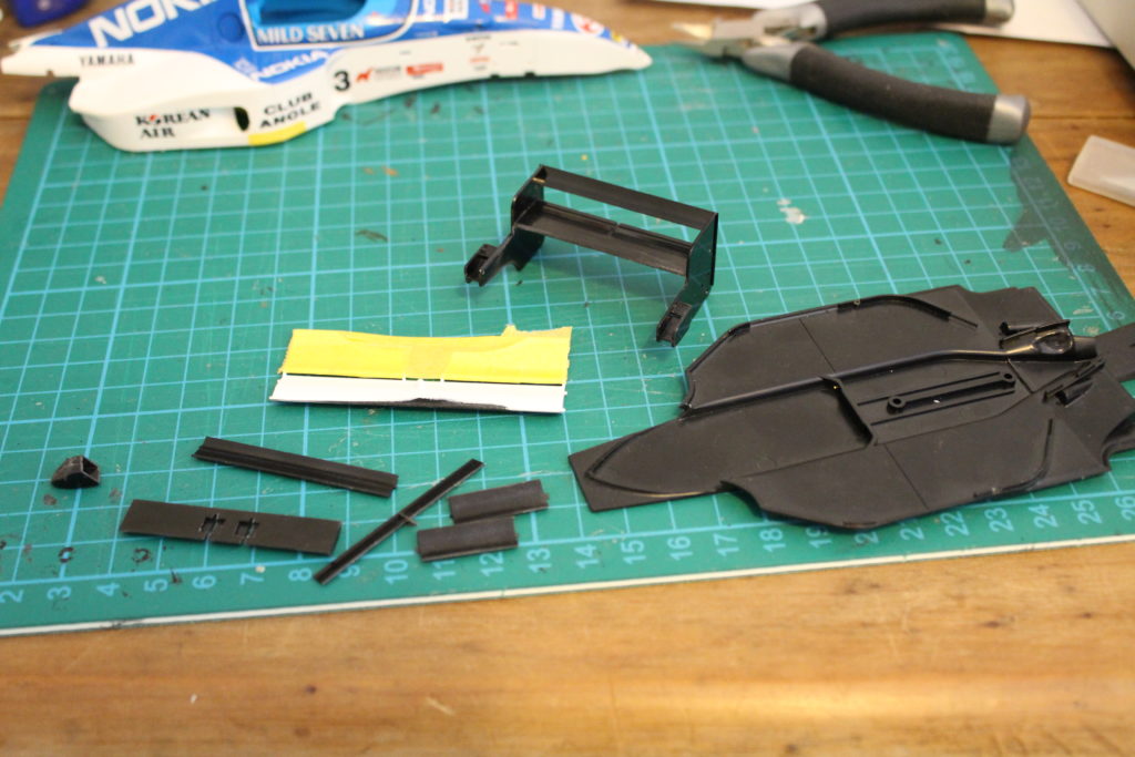 Tamiya Tyrrell 023 parts