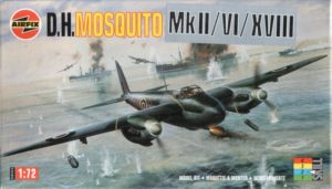 Airfix de Havilland Mosquito model kit box art
