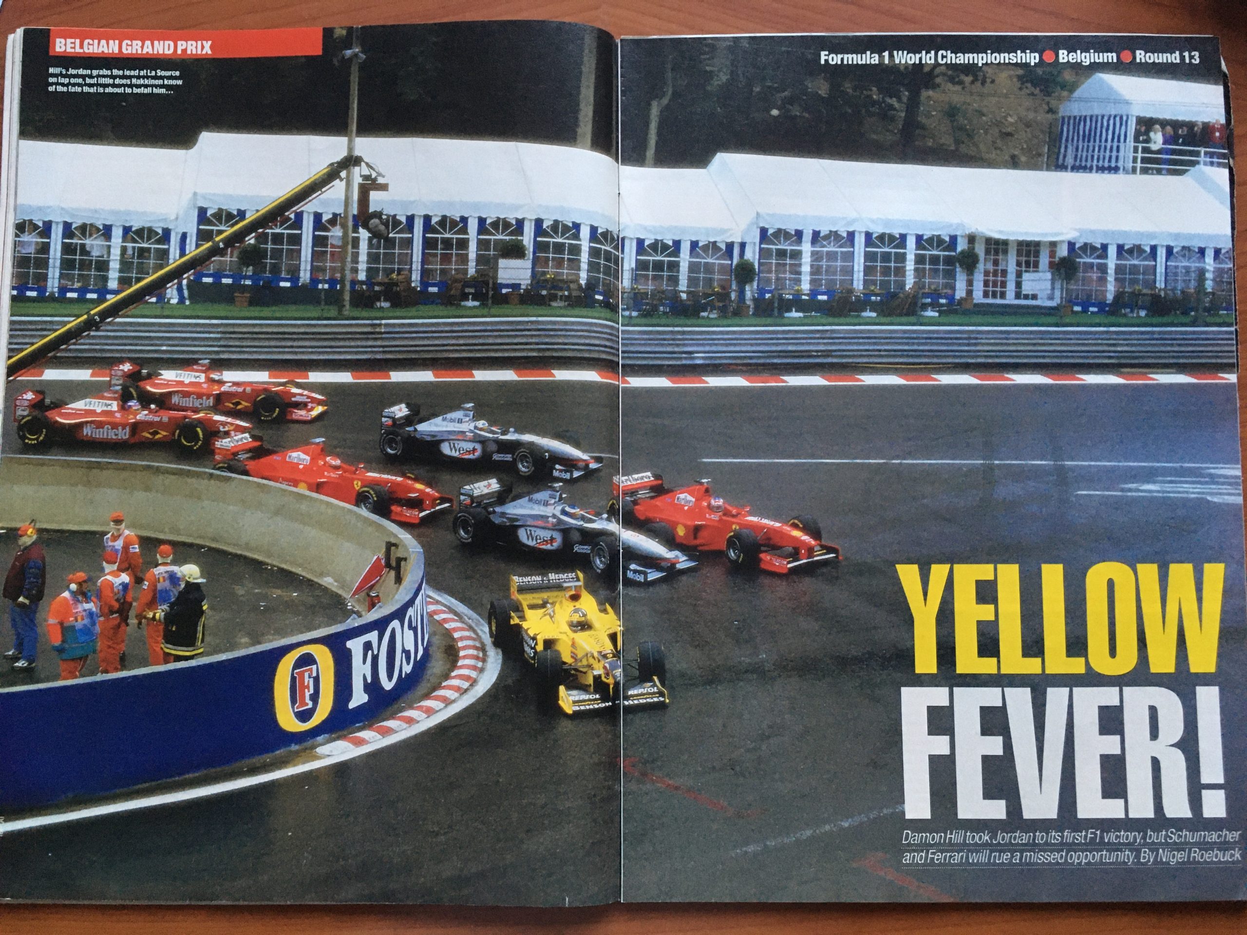 Autosoprt 1998 Belgian Grand Prix race report