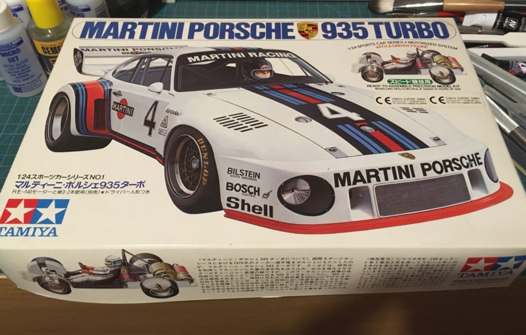 Tamiya Porsche 935 Turbo box art