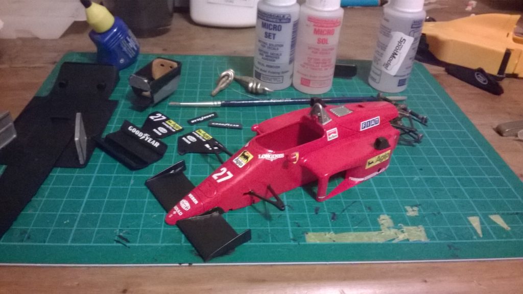 Protar Ferrari 156/85 work in progress