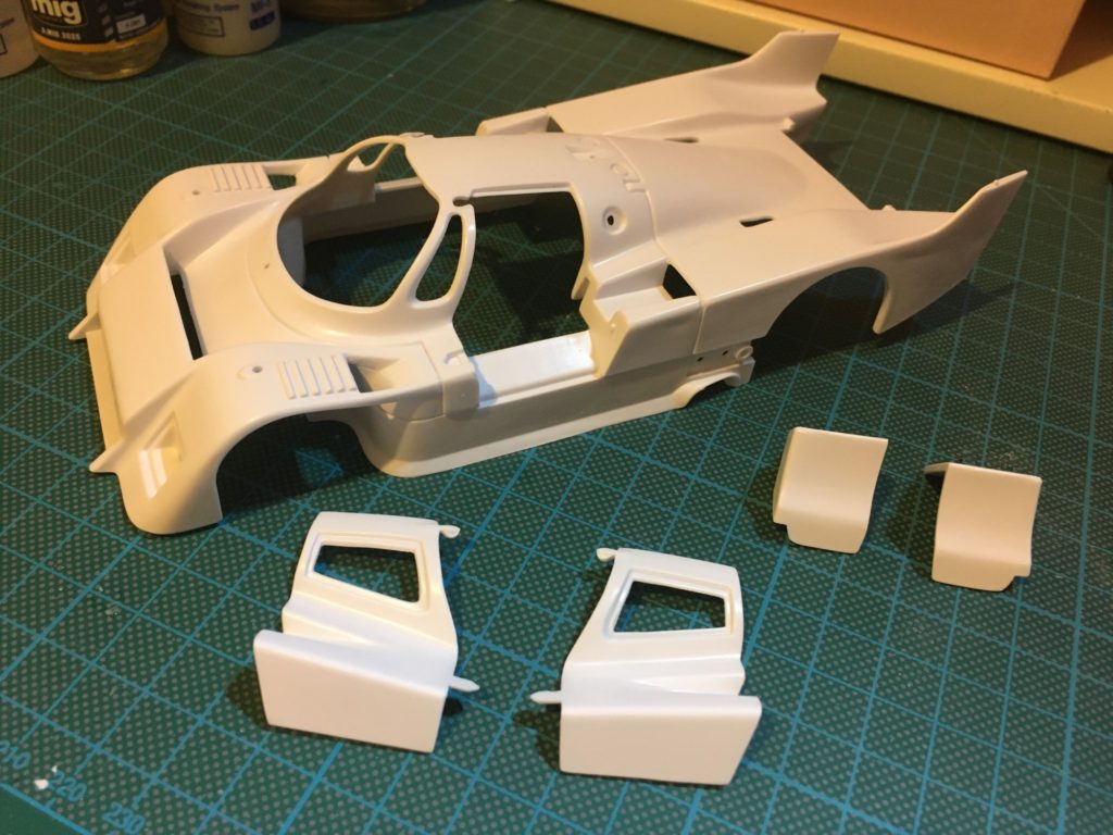Italeri Lancia LC2 body parts