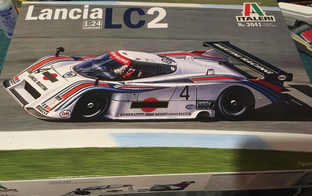 Italeri Lancia LC2 box art