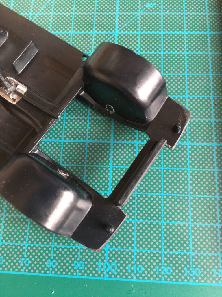 Unmodified 1:24 Italeri Lancia Delta HF Integrale floor