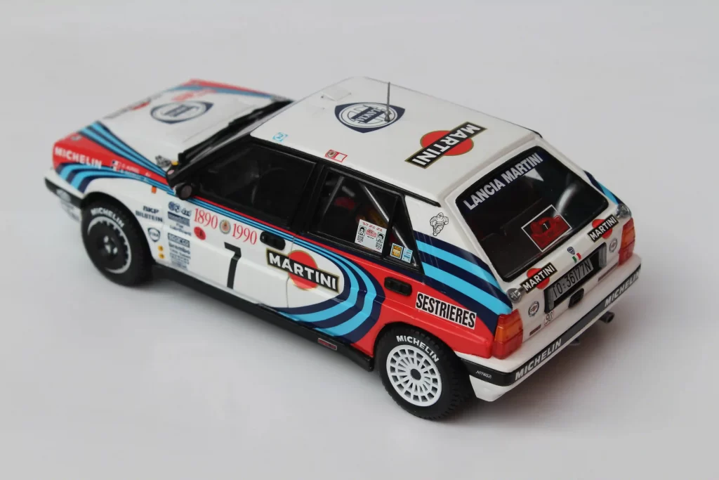 Italeri Lancia Delta HF Integrale left rear quarter